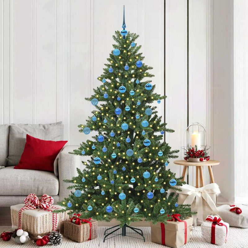 Load image into Gallery viewer, Vidaxl kunstmatige inklapbare kerstboom groen 180 cm pvc en staal