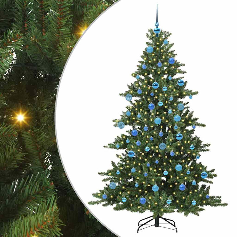 Load image into Gallery viewer, Vidaxl kunstmatige inklapbare kerstboom groen 180 cm pvc en staal