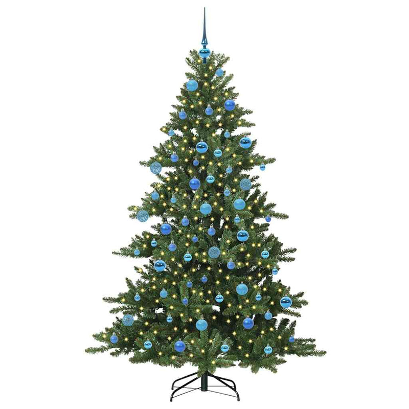 Load image into Gallery viewer, Vidaxl kunstmatige inklapbare kerstboom groen 180 cm pvc en staal