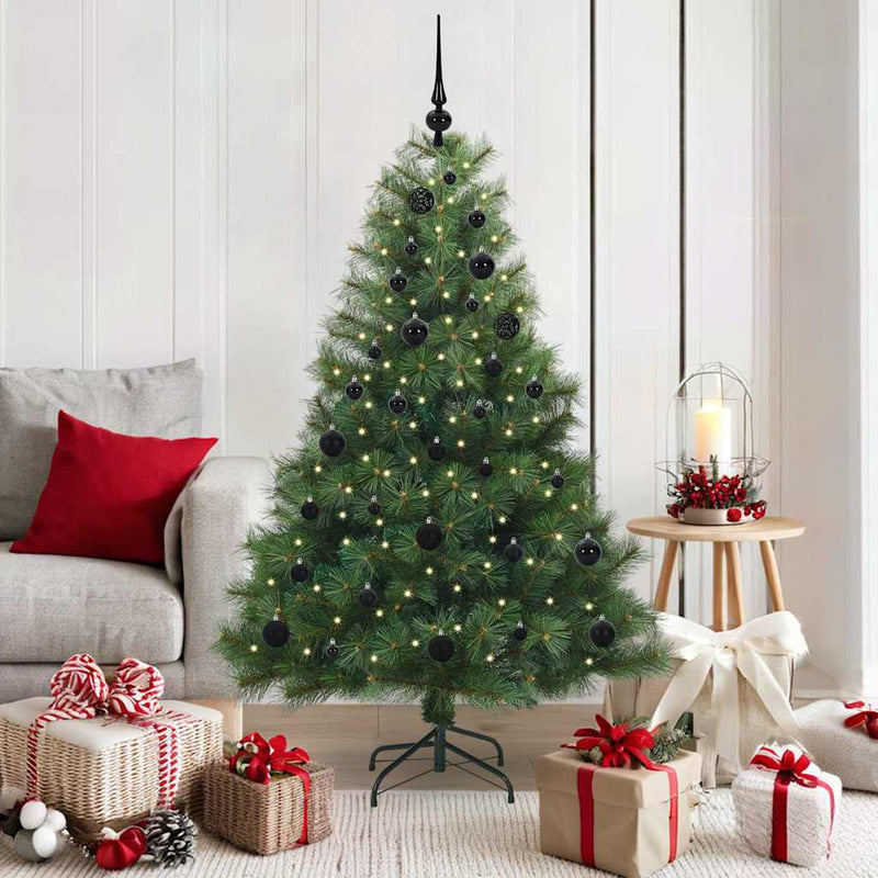 Load image into Gallery viewer, Vidaxl kunstkerstboom met 150 led met standaard groen 150 cm pe en pvc