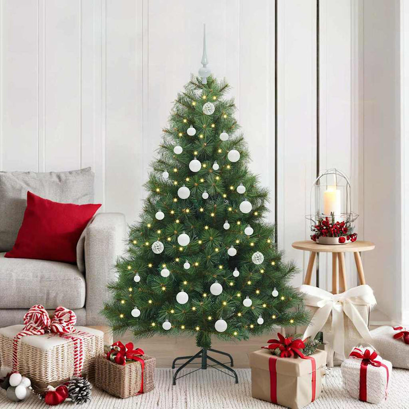 Load image into Gallery viewer, Vidaxl kunstkerstboom met 150 led met standaard groen 150 cm pe en pvc