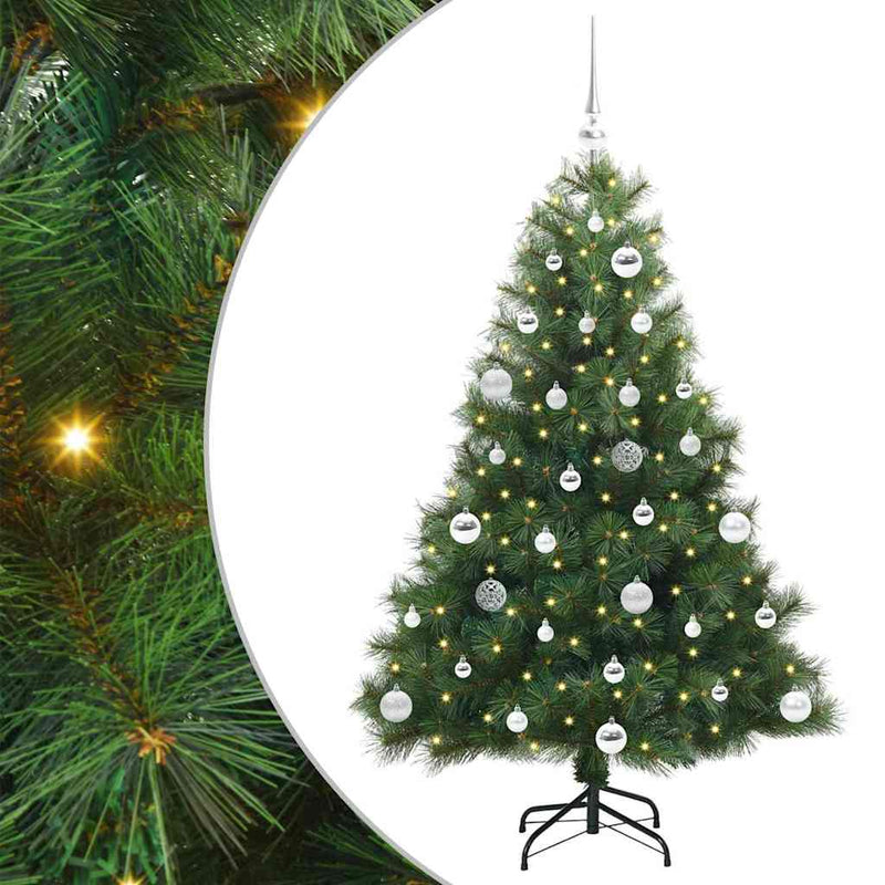 Load image into Gallery viewer, Vidaxl kunstkerstboom met 150 led met standaard groen 150 cm pe en pvc