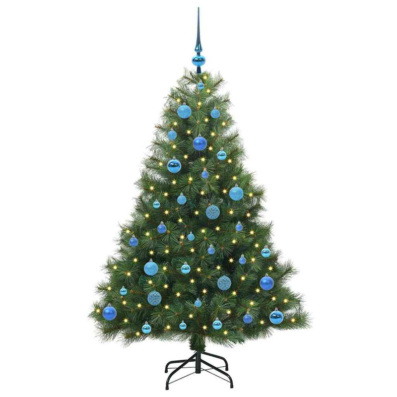 Load image into Gallery viewer, Vidaxl kunstkerstboom met 150 led met standaard groen 150 cm pe en pvc