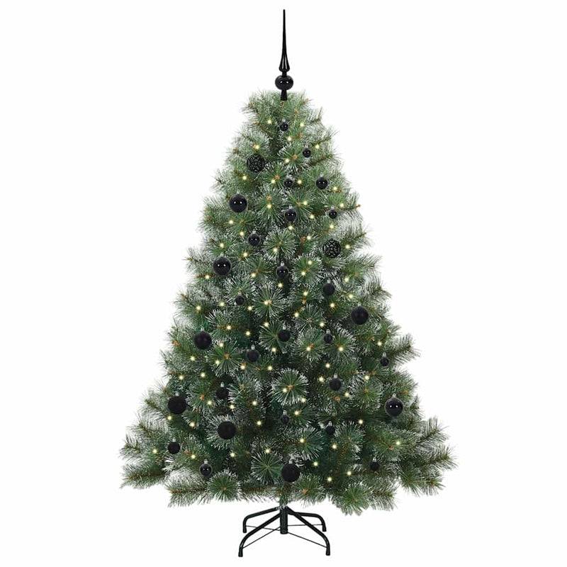 Load image into Gallery viewer, Vidaxl kunstkerstboom met 150 led met standaard groen 150 cm pe en pvc