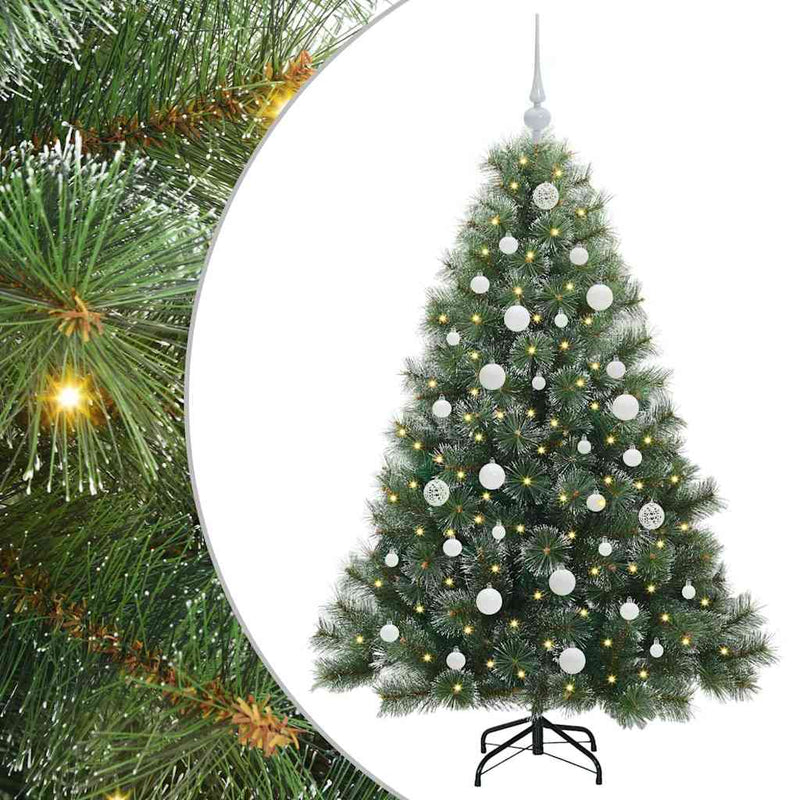 Load image into Gallery viewer, Vidaxl kunstkerstboom met 150 led met standaard groen 150 cm pe en pvc