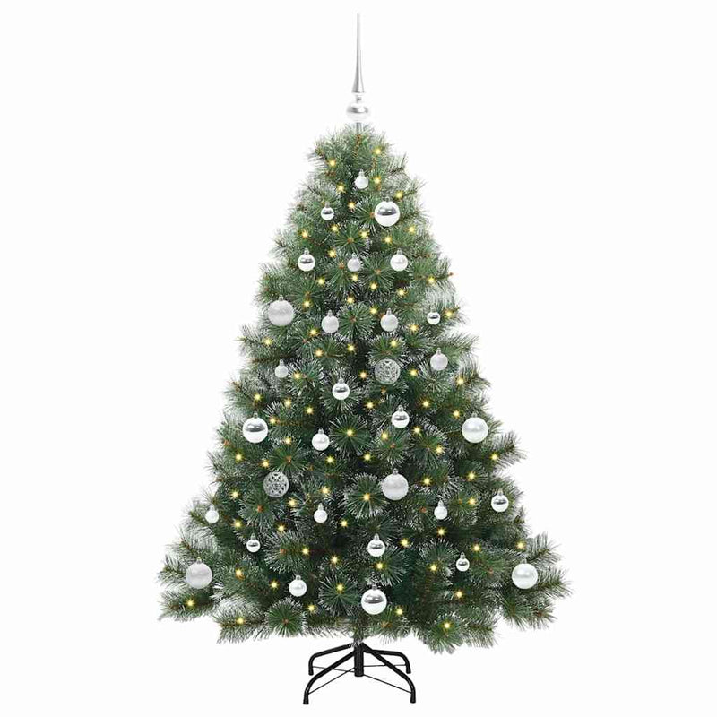 Load image into Gallery viewer, Vidaxl kunstkerstboom met 150 led met standaard groen 150 cm pe en pvc
