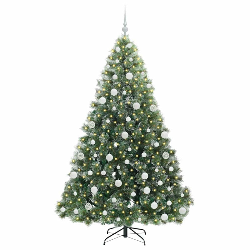 Load image into Gallery viewer, Vidaxl kunstkerstboom met 300 led met standaard groen 180 cm pe en pvc