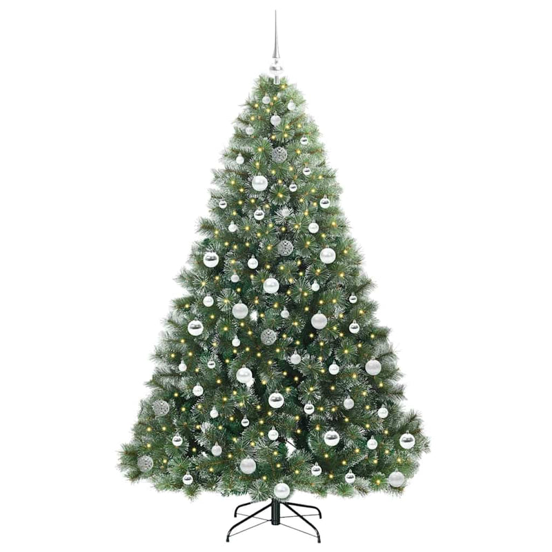 Load image into Gallery viewer, Vidaxl kunstkerstboom met 300 led met standaard groen 180 cm pe en pvc