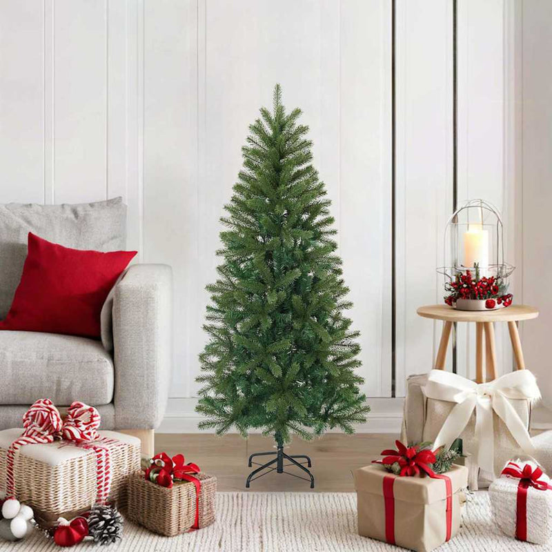 Load image into Gallery viewer, Vidaxl kunstkerstboom met standaard groen 120 cm pvc, pe en staal