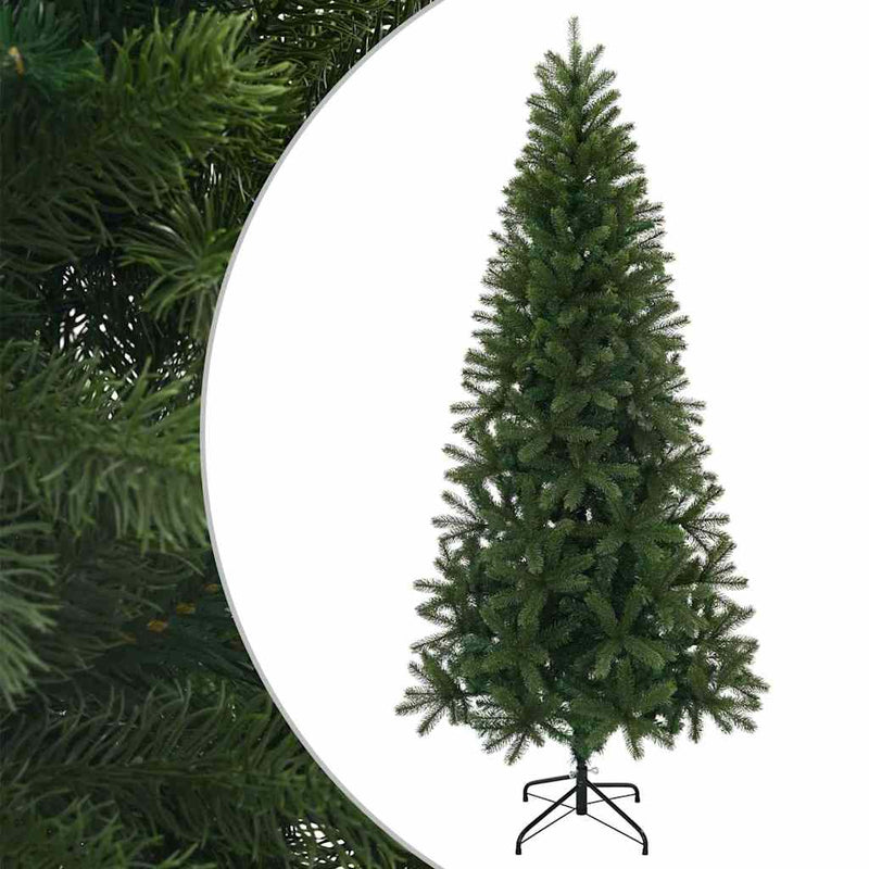 Load image into Gallery viewer, Vidaxl kunstkerstboom met standaard groen 210 cm pvc, pe en staal