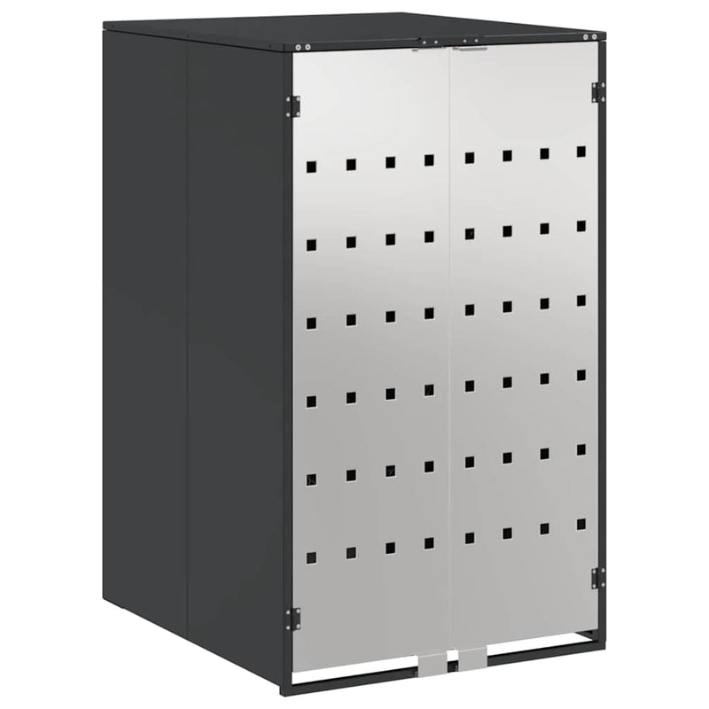 Load image into Gallery viewer, Vidaxl afvalcontaineropslag met gasliftdeksel voor 240l container