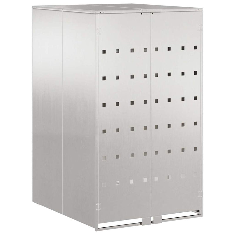 Load image into Gallery viewer, Vidaxl afvalcontaineropslag met gasliftdeksel voor 240l container