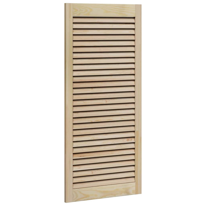 Load image into Gallery viewer, Vidaxl kastdeur naturel 49,5 x 2,1 x 110 cm massief grenenhout