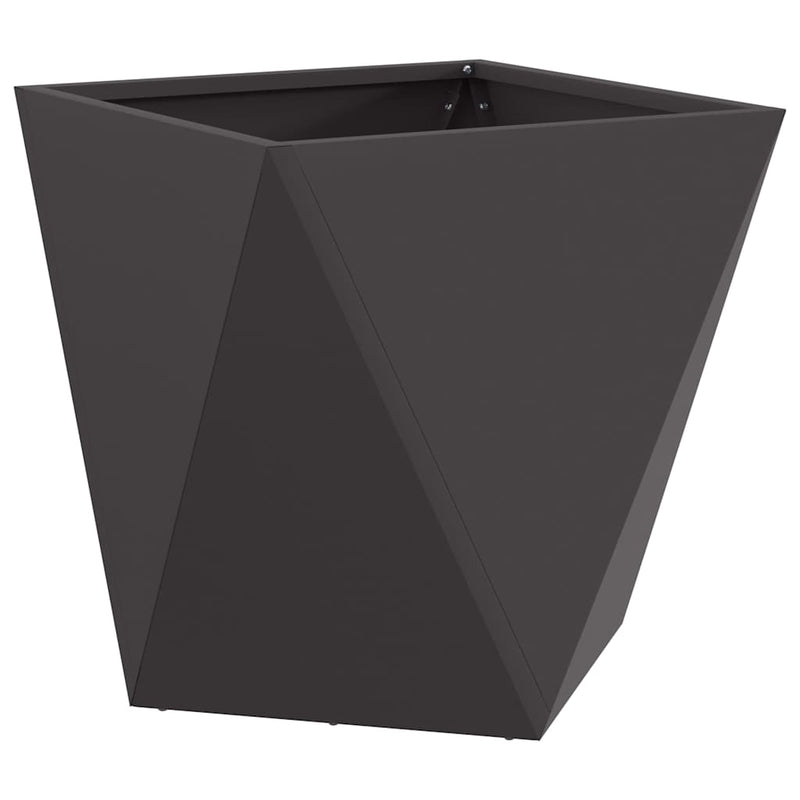 Load image into Gallery viewer, Vidaxl plantenbak zwart 40 x 40 x 40 cm staal