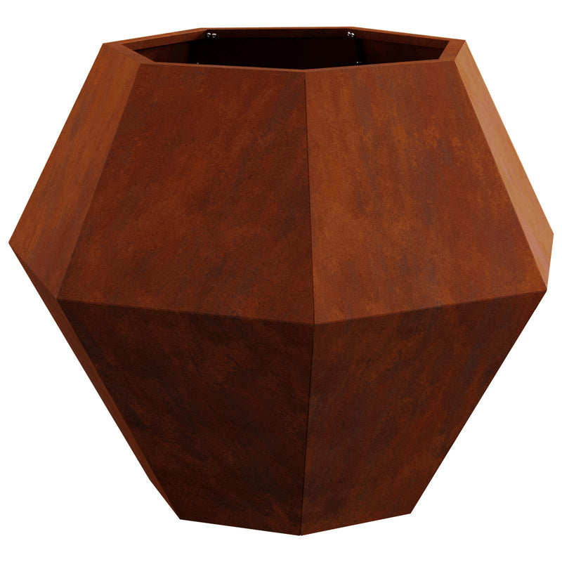Load image into Gallery viewer, Vidaxl plantenbak roestig 75 x 75 x 60 cm cortenstaal