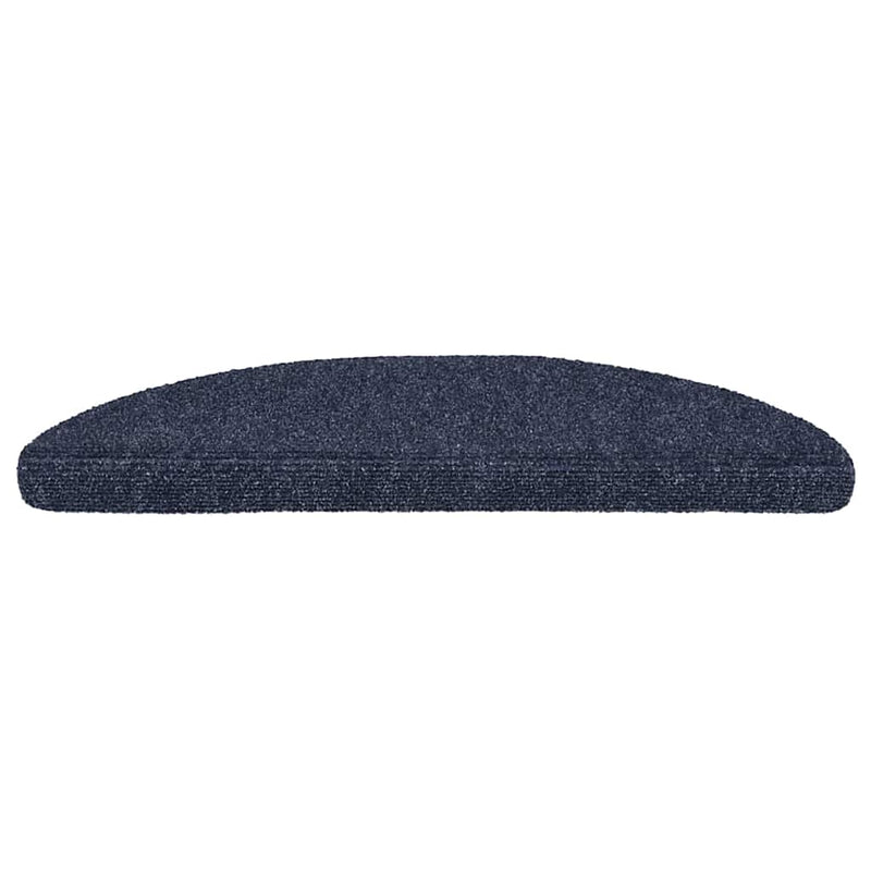 Load image into Gallery viewer, Vidaxl trapmatten zelfklevend 30 stuks 56x17x3 cm blauw halfrond