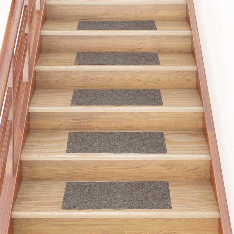 Load image into Gallery viewer, Vidaxl trapmatten zelfklevend 30 stuks 60x25 cm beige rechthoekig