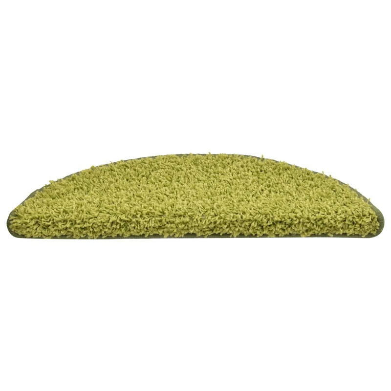 Load image into Gallery viewer, Vidaxl trapmatten 30 st 56x17x3 cm groen halfrond