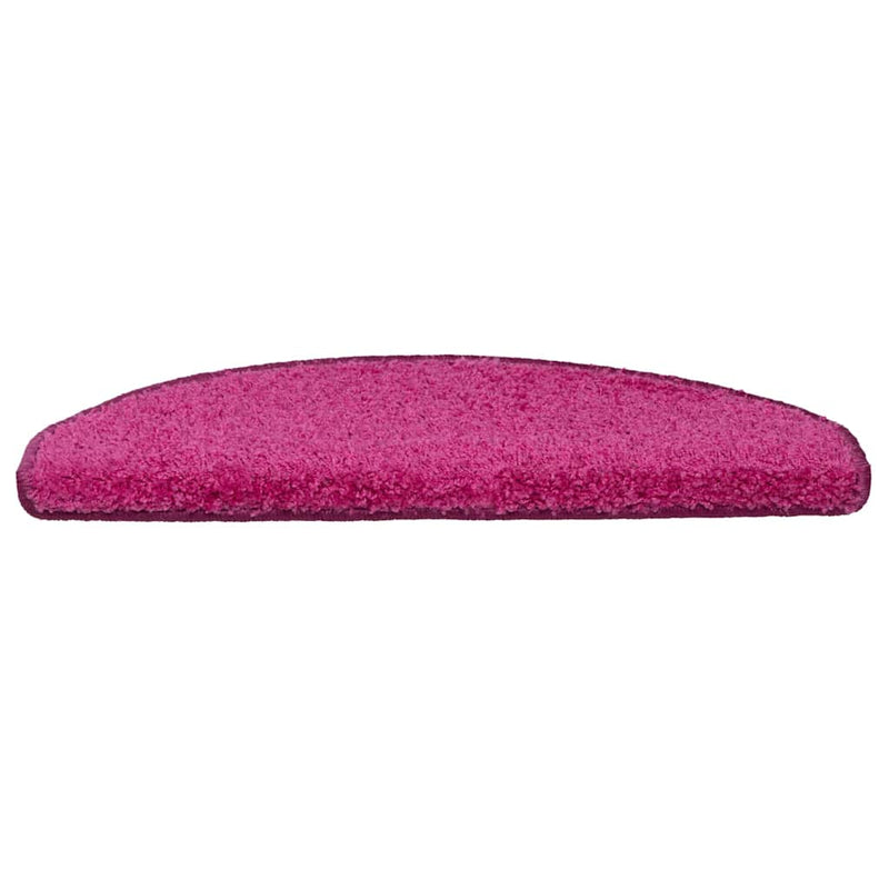 Load image into Gallery viewer, Vidaxl trapmatten 30 stuks 65x21x4 cm roze halfrond groot