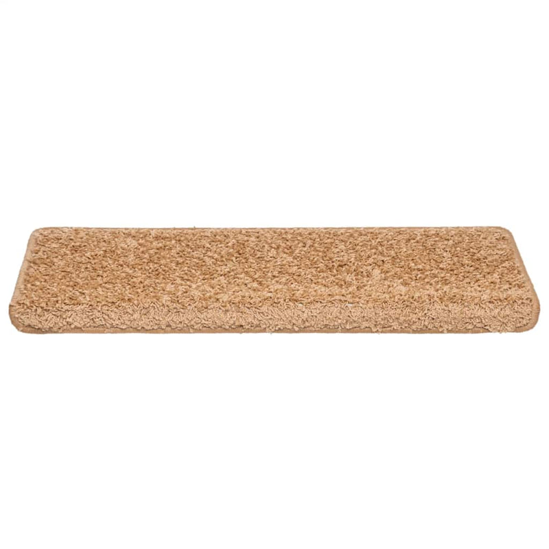 Load image into Gallery viewer, Vidaxl trapmatten 30 st 65x21x4 cm beige rechthoekige rand