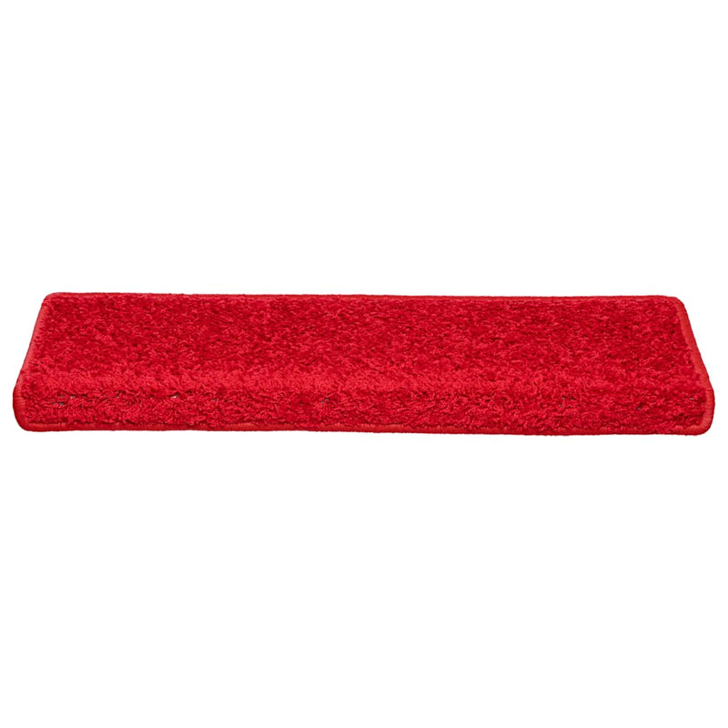 Load image into Gallery viewer, Vidaxl trapmatten 20 st 65x21x4 cm rood rechthoekige rand