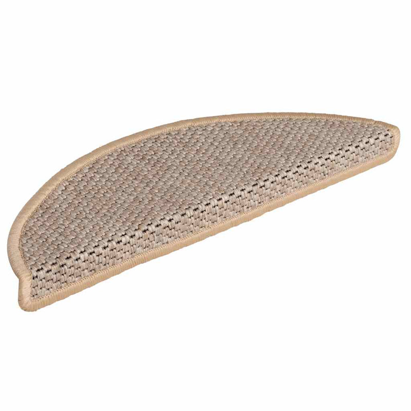 Load image into Gallery viewer, Vidaxl trapmatten zelfklevend sisal-look 30 st 56x17x3 cm lichtbeige