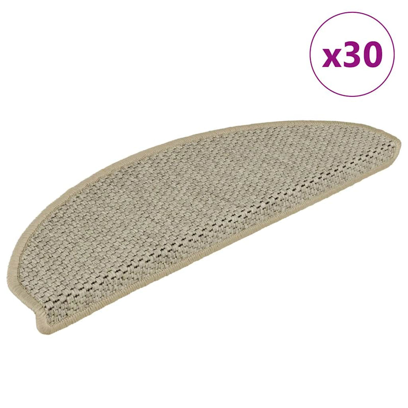 Load image into Gallery viewer, Vidaxl trapmatten zelfklevend sisal-look 30 st 65x21x4 cm lichtgroen