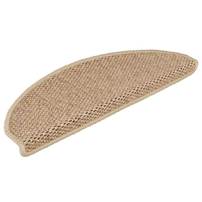 Load image into Gallery viewer, Vidaxl trapmatten zelfklevend sisal-look 30 st 65x21x4 cm zand