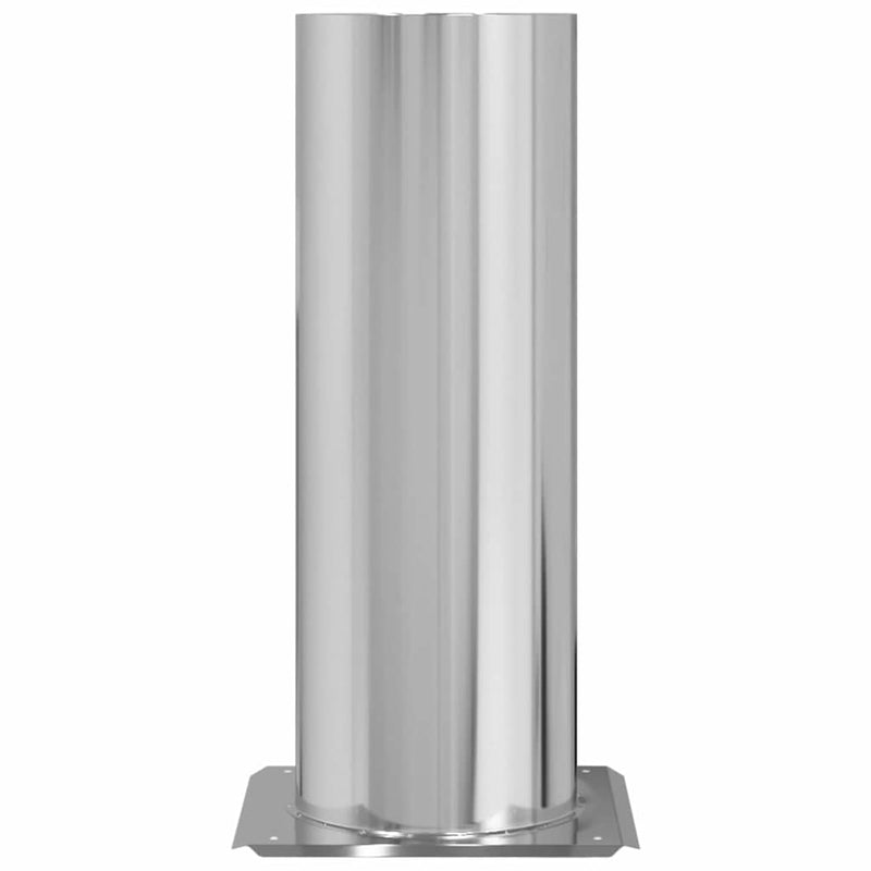 Load image into Gallery viewer, Vidaxl schouwkop verlenging zilver 29 x 29 x 50 cm roestvrij staal