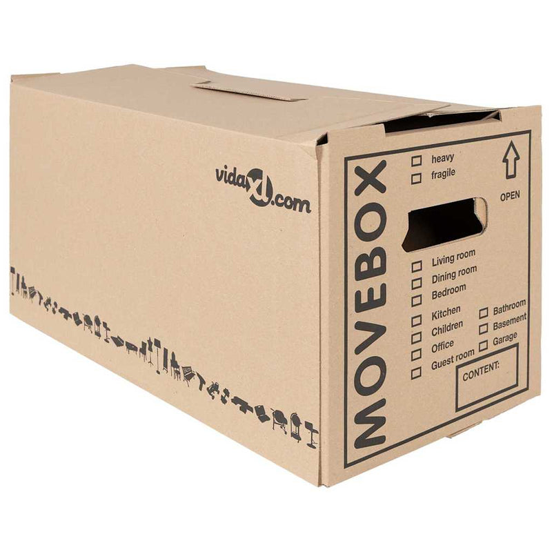 Load image into Gallery viewer, Vidaxl verhuisdoos 20 pcs naturel 59 x 31,5 x 31,5 cm karton