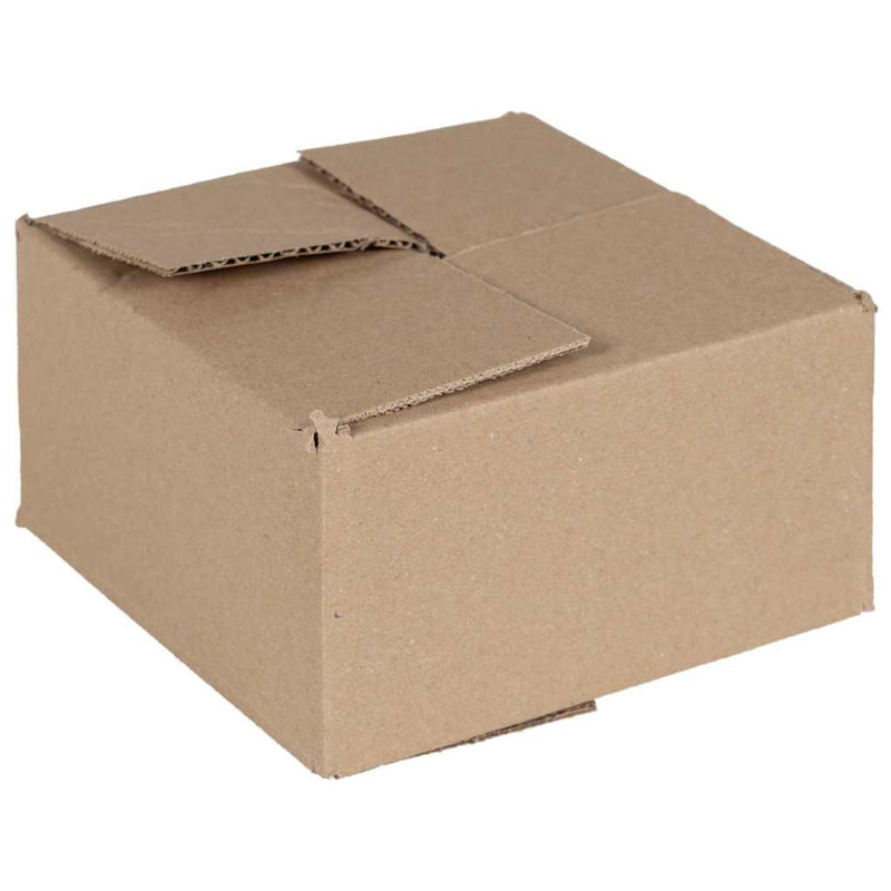 Load image into Gallery viewer, Vidaxl vouwdoos met opslag 50 pcs naturel 15 x 15 x 8 cm karton
