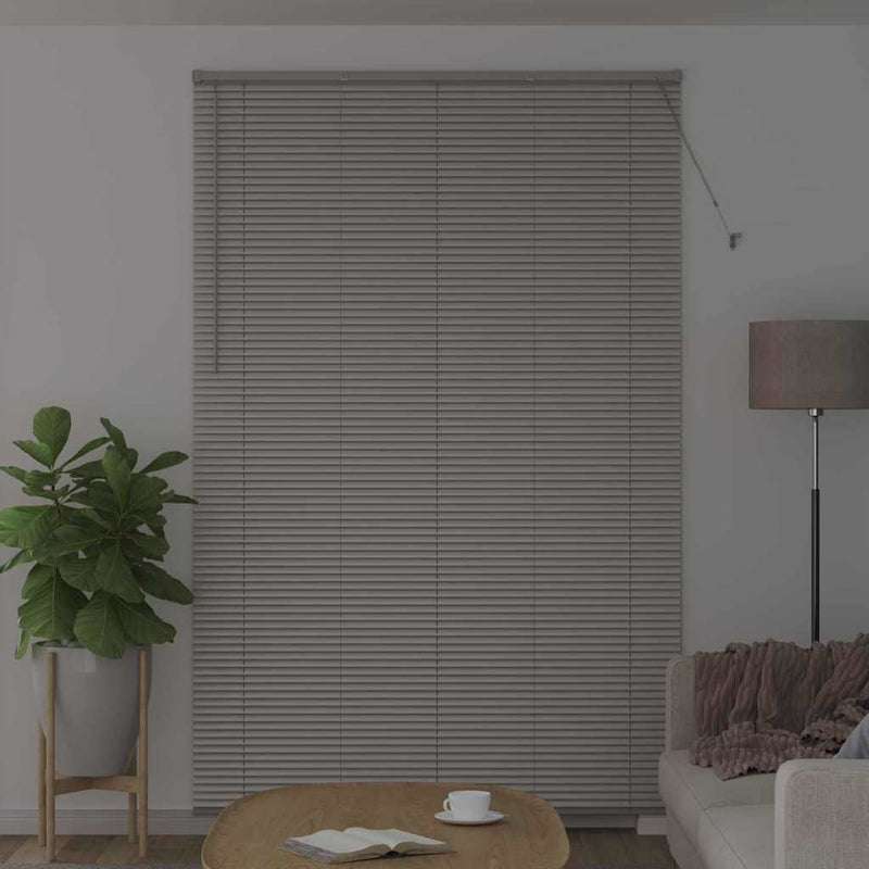 Load image into Gallery viewer, Vidaxl venetiaanse jaloezieën zilver 220 x 145 cm aluminium