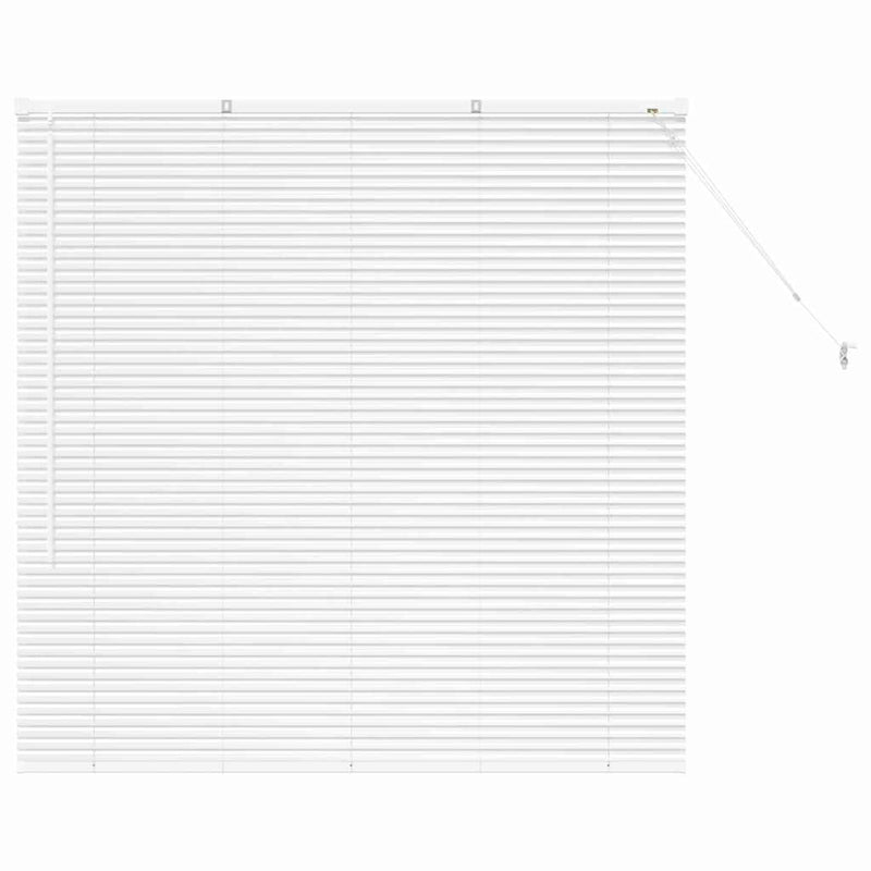 Load image into Gallery viewer, Vidaxl venetiaanse jaloezieën wit 130 x 135 cm aluminium