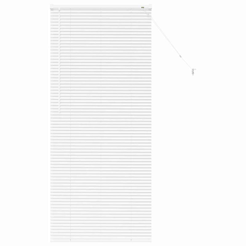 Load image into Gallery viewer, Vidaxl venetiaanse jaloezieën wit 175 x 80 cm aluminium