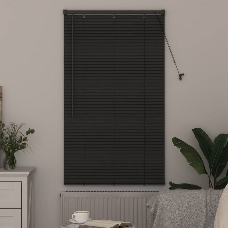 Load image into Gallery viewer, Vidaxl venetiaanse jaloezieën donkergrijs 175 x 75 cm aluminium