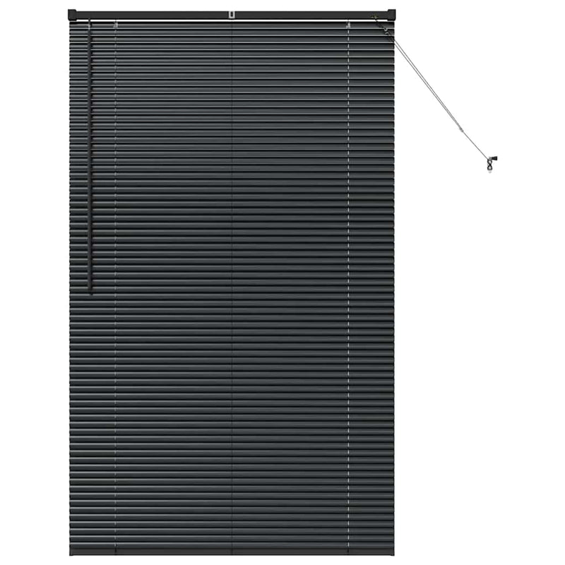 Load image into Gallery viewer, Vidaxl venetiaanse jaloezieën zwart 175 x 100 cm aluminium