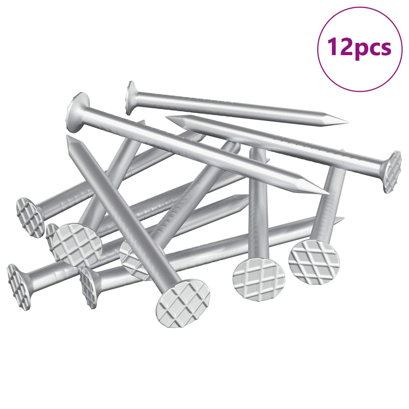 Load image into Gallery viewer, Vidaxl spijkers voor hout 12 pcs zilver ø 3 x 15 mm metaal