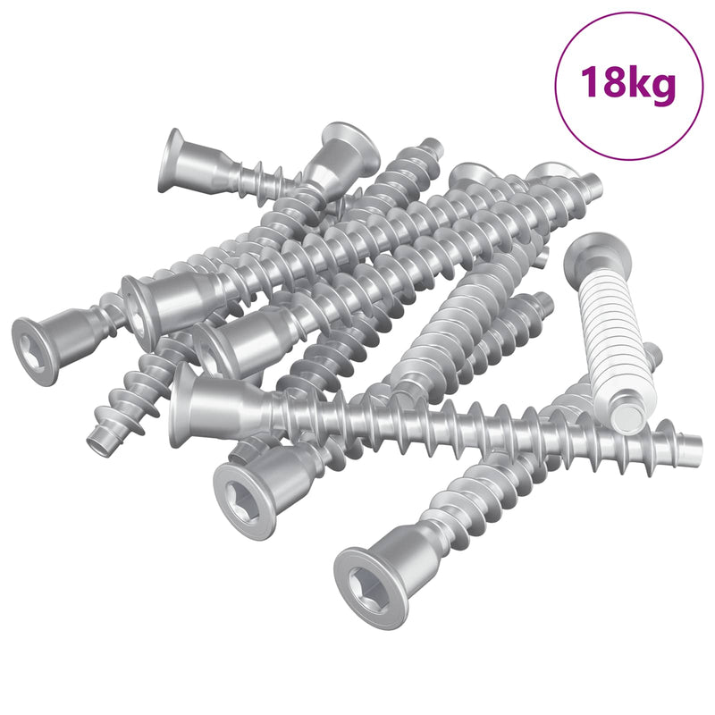 Load image into Gallery viewer, Vidaxl bevestigingsschroeven 2100 pcs zilver metaal