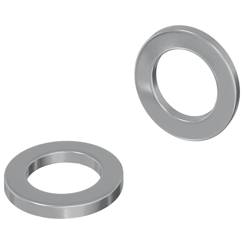 Load image into Gallery viewer, Vidaxl washers 2 pcs zilver 10 x 10 x 1,2 mm staal