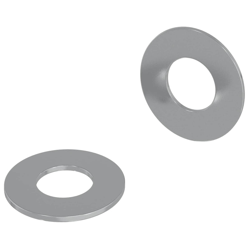 Load image into Gallery viewer, Vidaxl washers 2 pcs zilver 16 x 16 x 1,5 cm ijzer
