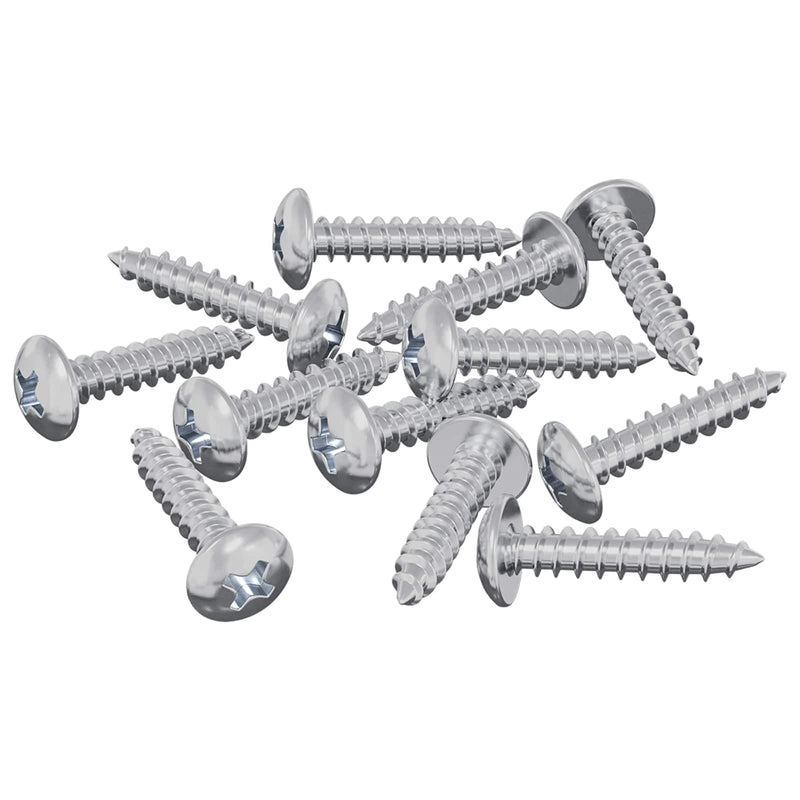 Load image into Gallery viewer, Vidaxl houten schroeven 12 pcs zilver m3,5 x 20 mm staal