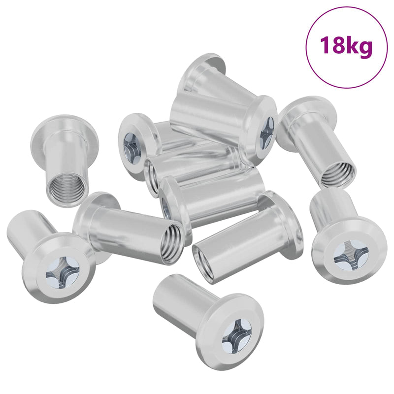 Load image into Gallery viewer, Vidaxl slotmoer 3673 pcs nikkel staal
