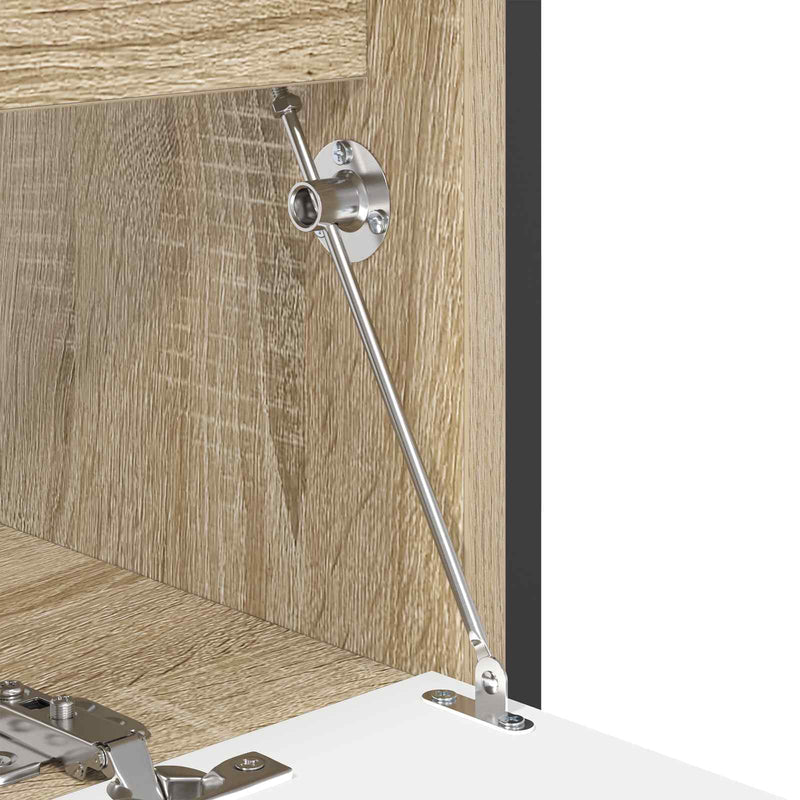 Load image into Gallery viewer, Vidaxl gasveer 439 pcs zilver ijzer