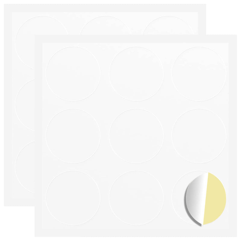 Load image into Gallery viewer, Vidaxl sticker 2 pcs wit ø 20 x 0,5 mm papier