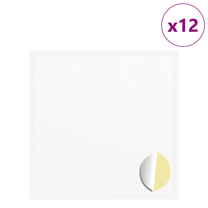 Load image into Gallery viewer, Vidaxl sticker 12 pcs wit ø 20 x 0,5 mm papier