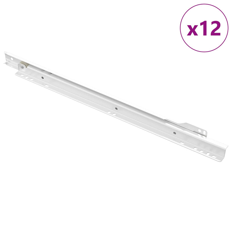 Load image into Gallery viewer, Vidaxl ladegeleider 12 pcs wit 400 mm staal