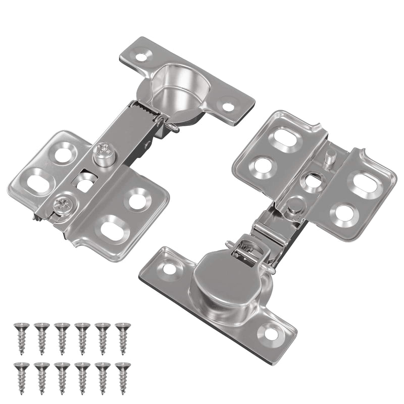 Load image into Gallery viewer, Vidaxl scharnier 2 pcs nikkel 85 x 52,5 x 9,5 mm ijzer