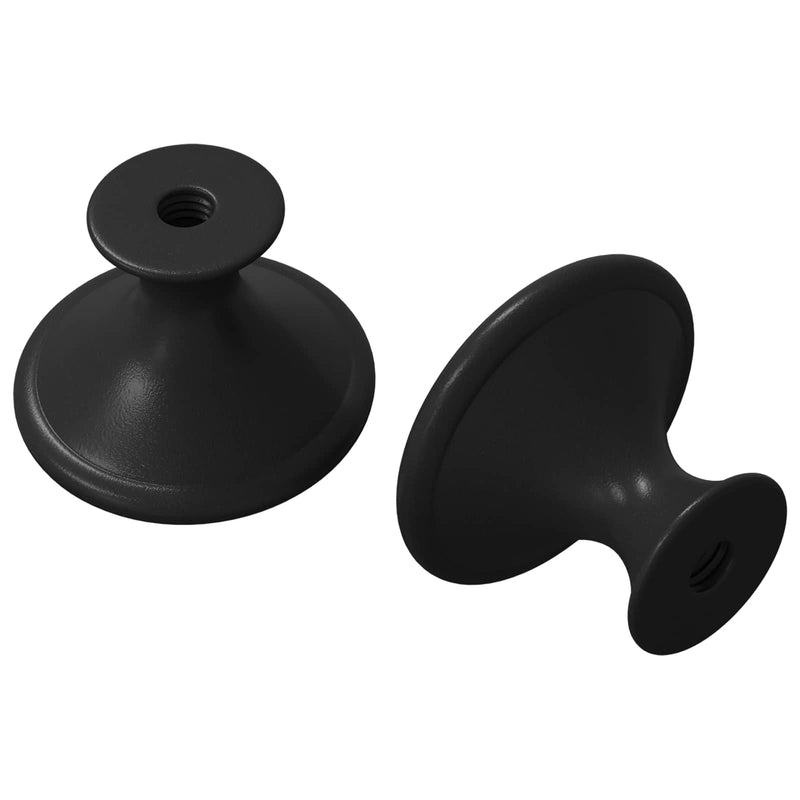 Load image into Gallery viewer, Vidaxl handvat 2 pcs zwart ø30 mm aluminium
