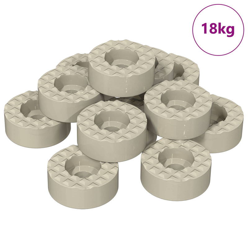 Load image into Gallery viewer, Vidaxl stoelpoot vloerbeschermers 18000 pcs doorzichtig ø 15 x 16 mm