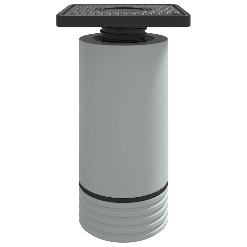 Load image into Gallery viewer, Vidaxl meubelpoten verstelbaar 2 pcs wit 64 x 64 x 100 mm pp